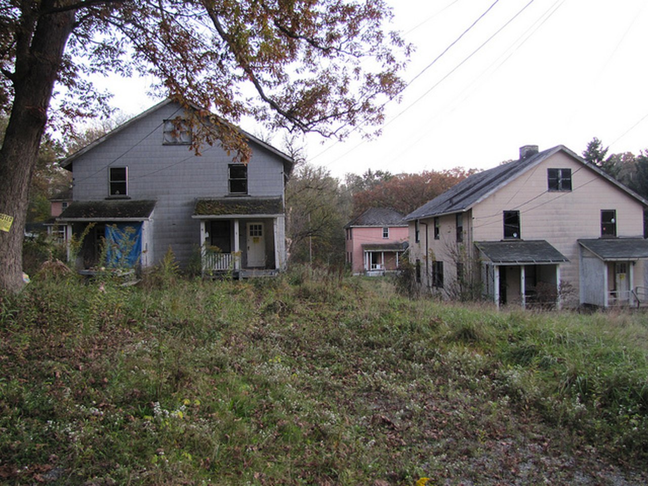 Yellow Dog Village a ghost town outside Pittsburgh, PA