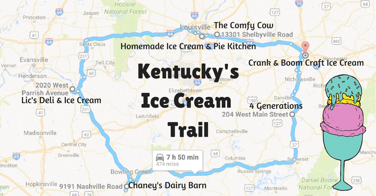 Ohio Ice Cream Trail  Ohio, The Heart of it All