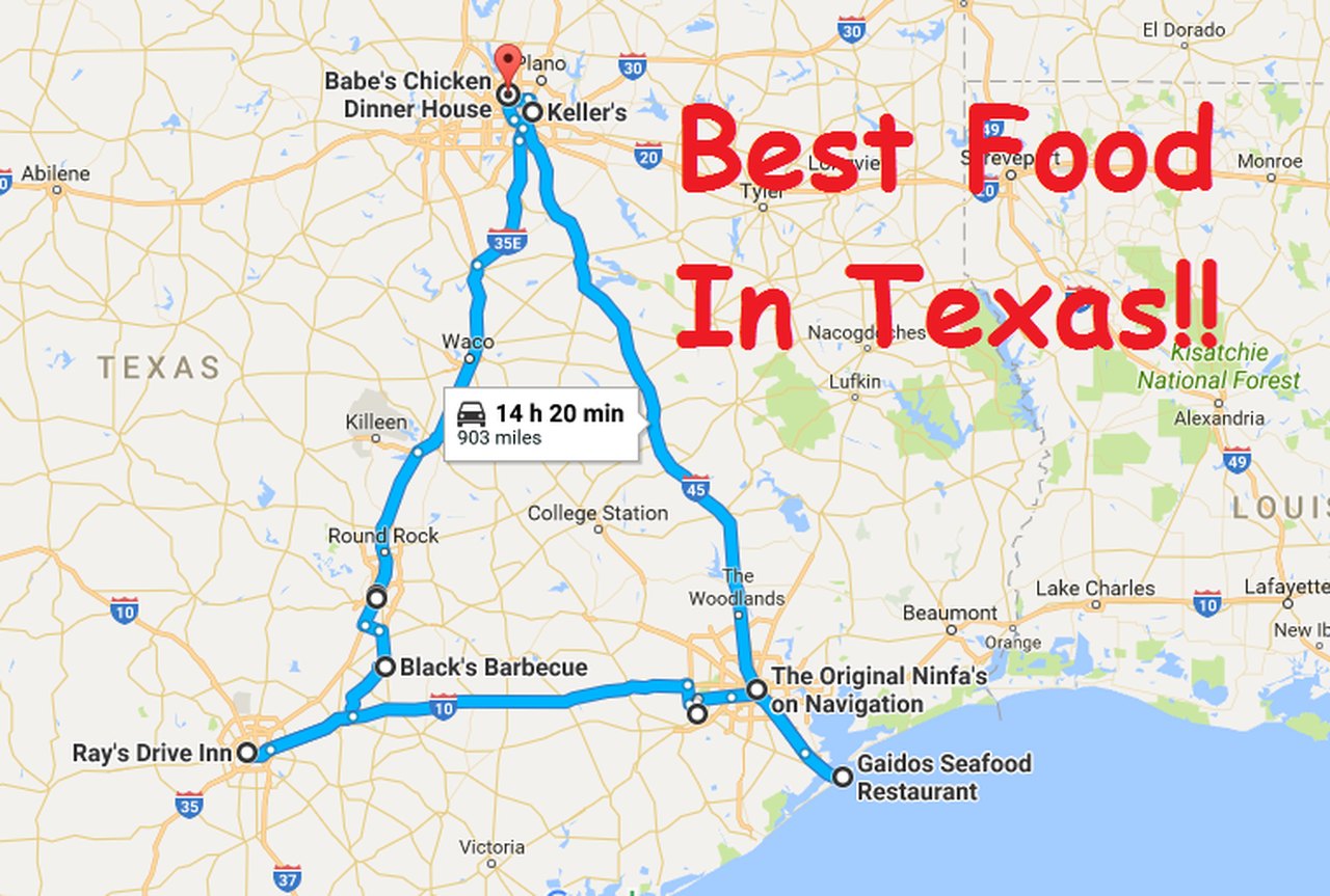 Texas Road Trip Cheap Eats