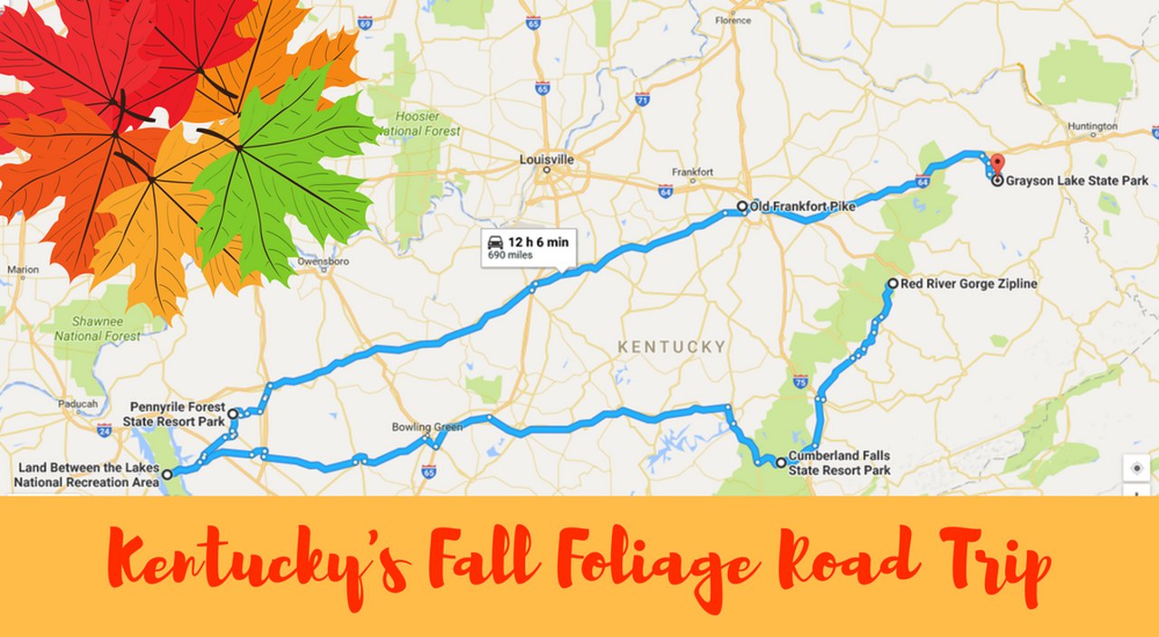 Best Places To See Fall Foliage In Kentucky