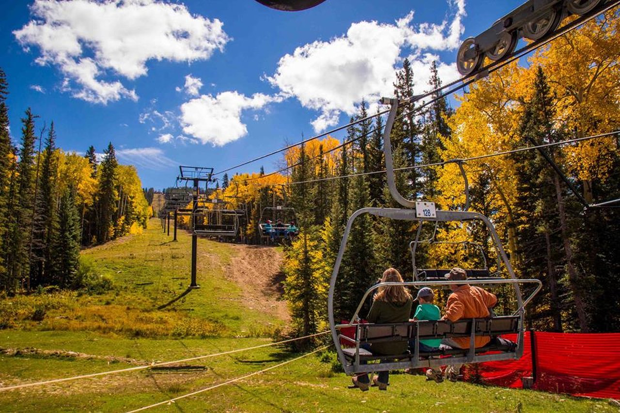 Take This Fall Foliage Chairlift Ride In Santa Fe New Mexico