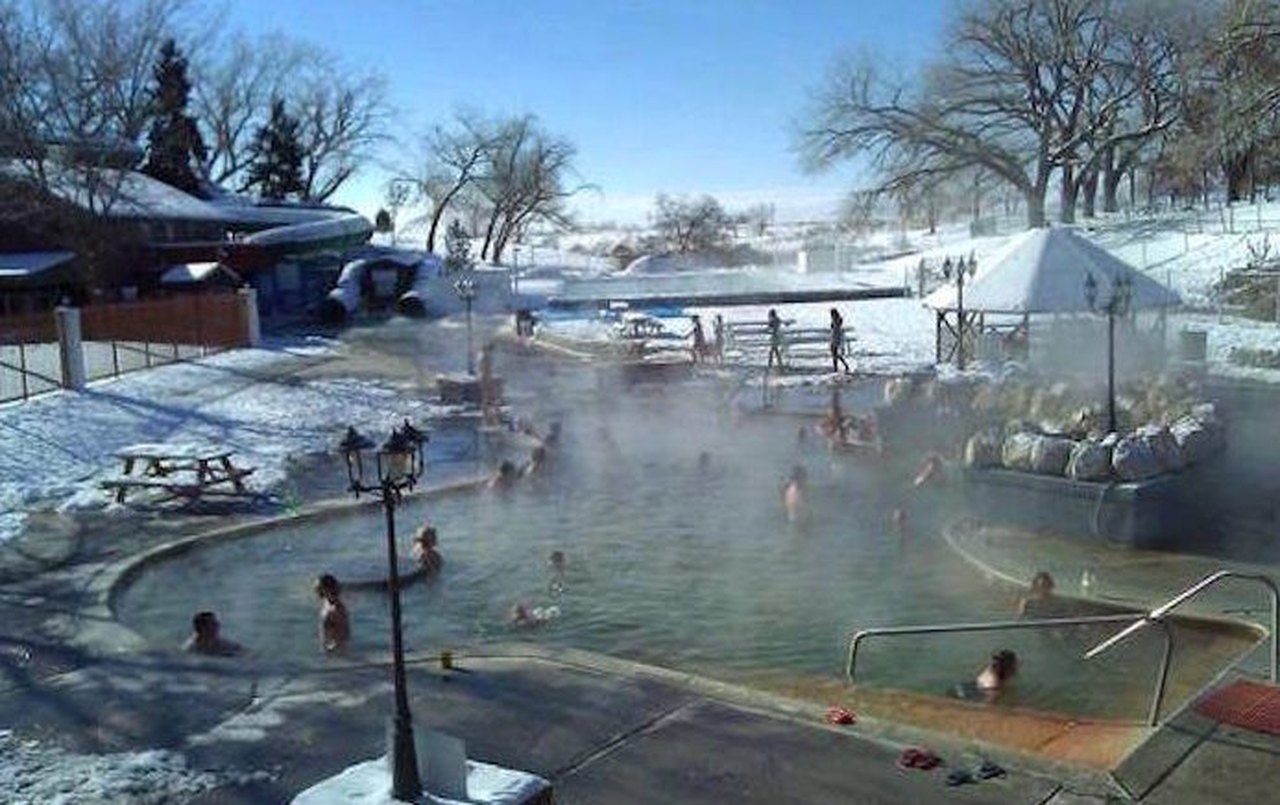 Utahs Naturally Heated Outdoor Pool Is All You Need This Winter 3993