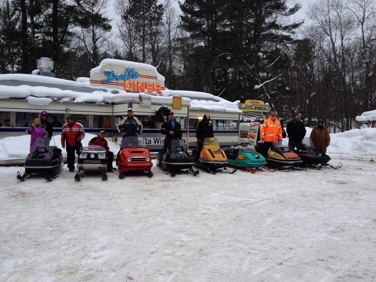 You Can Ride Your Snowmobile Right Up to These 10 Wisconsin