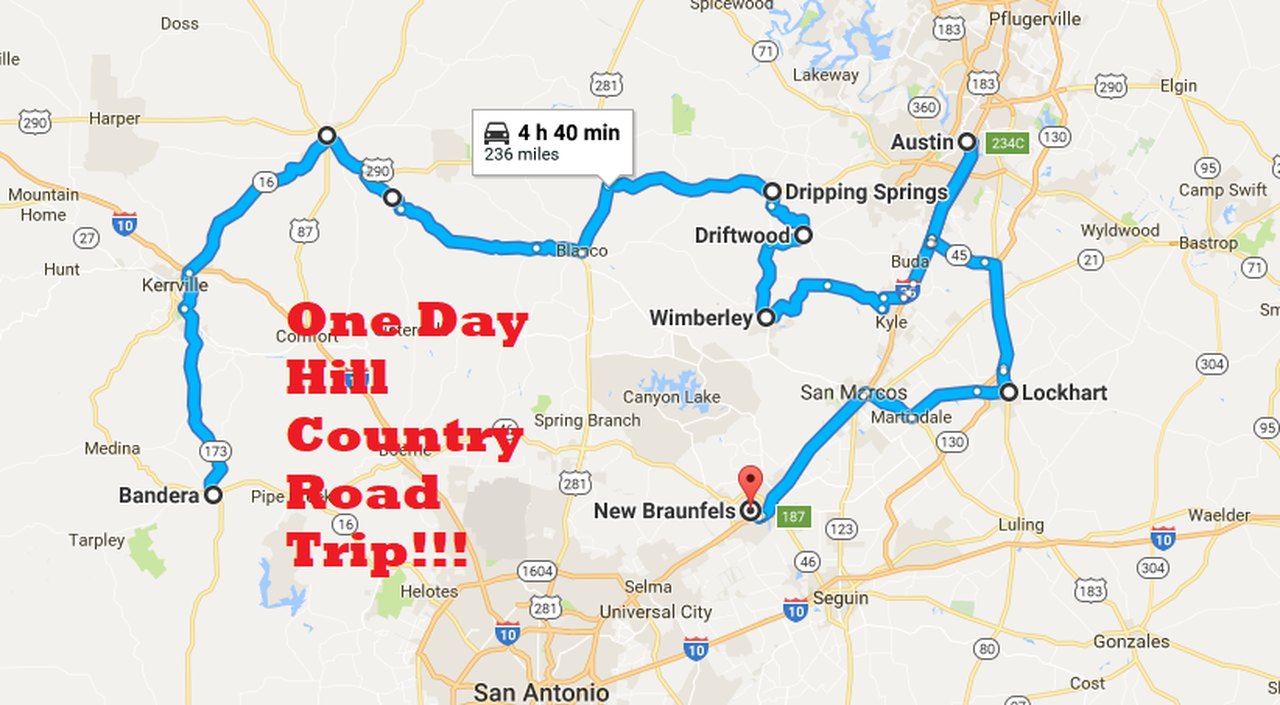 The Best Texas Hill Country Road Trip Only Takes One Day 6969
