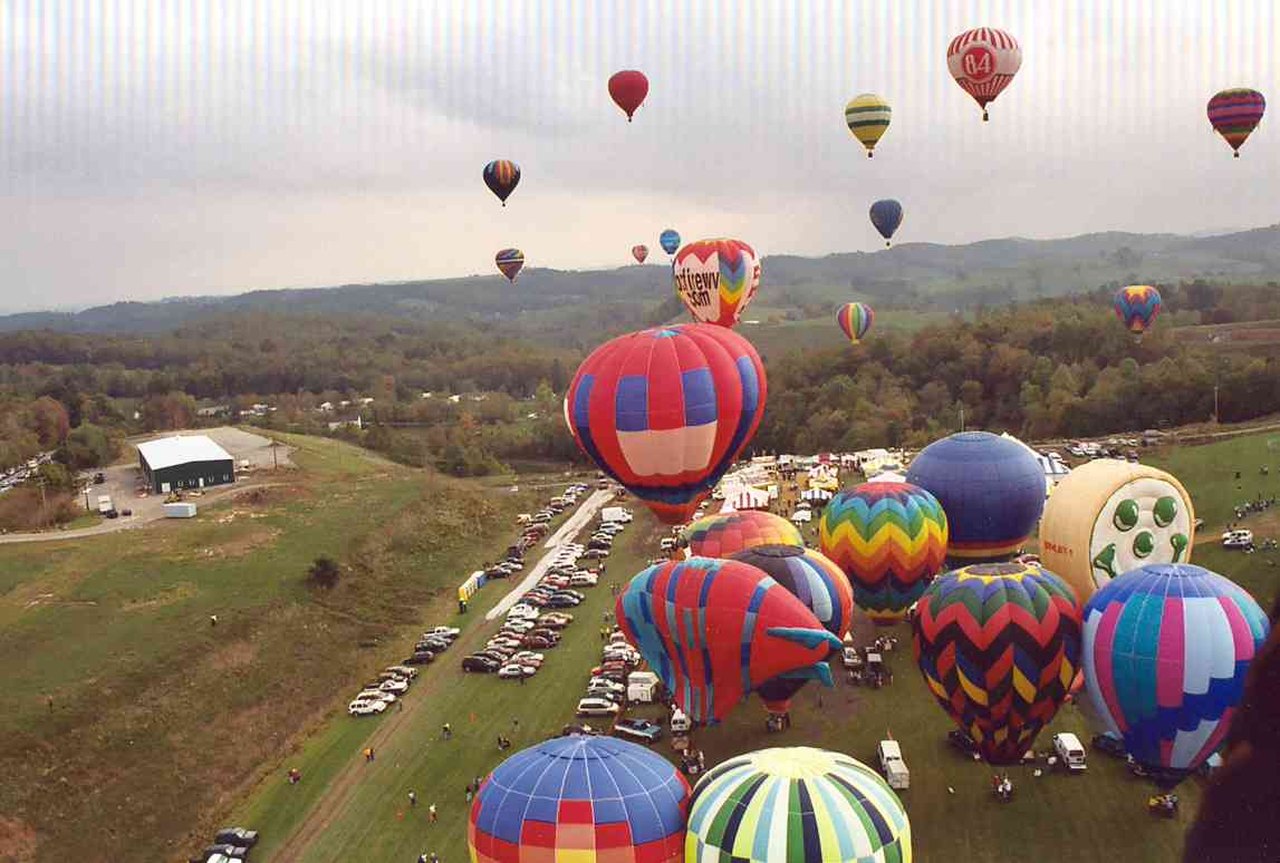 Balloons Over Is Best Hot Air Balloon Festival In West Virginia