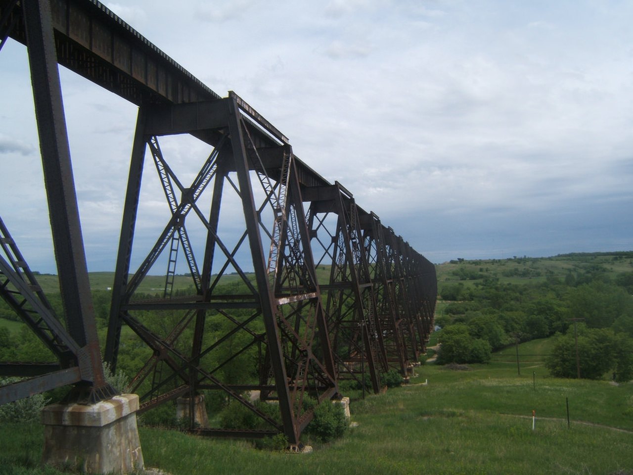 Everyone Should Visit The Historic HiLine Railroad Bridge In North Dakota