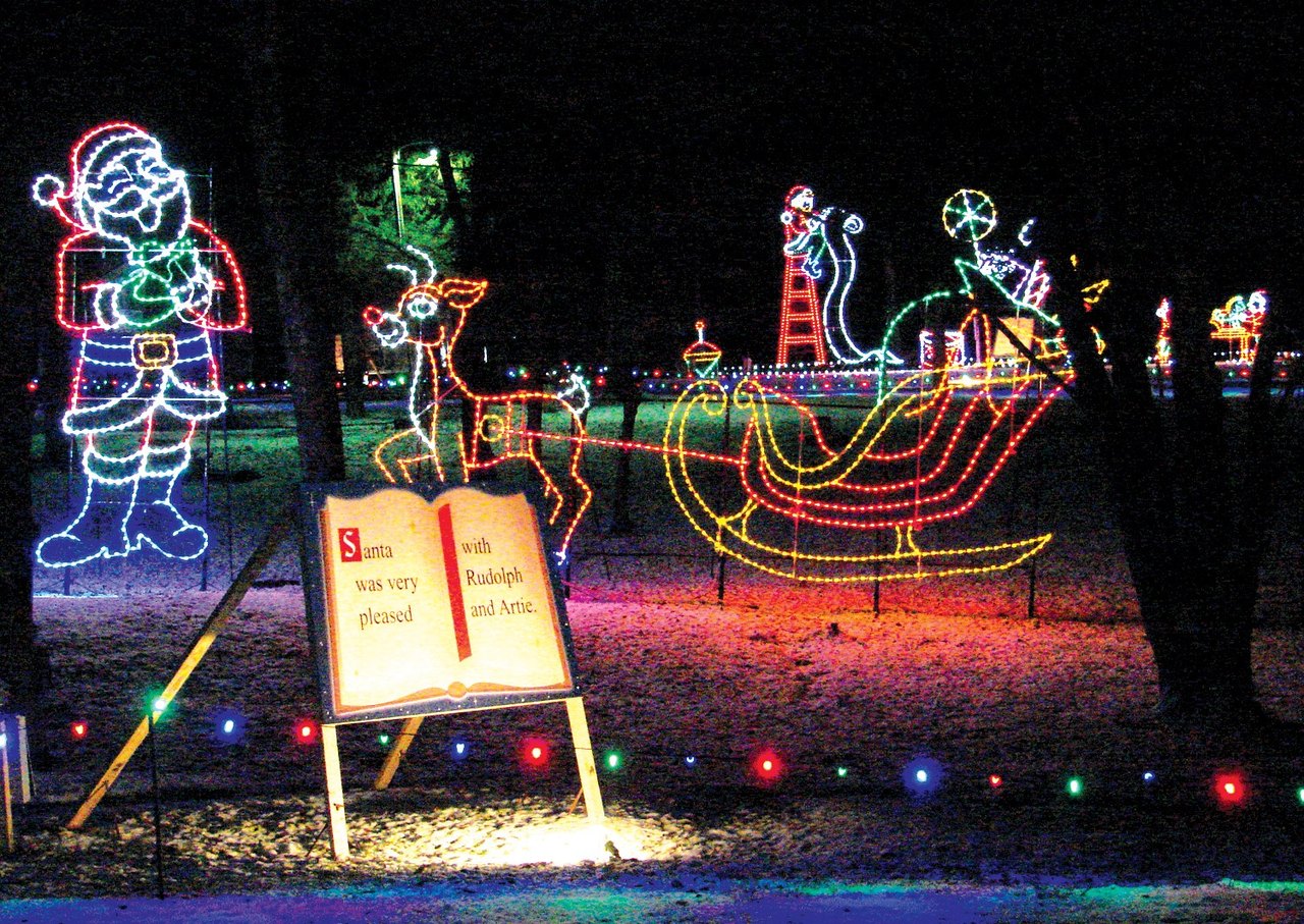 Land Of Lights Is The Largest DriveThru Light Show In Indiana