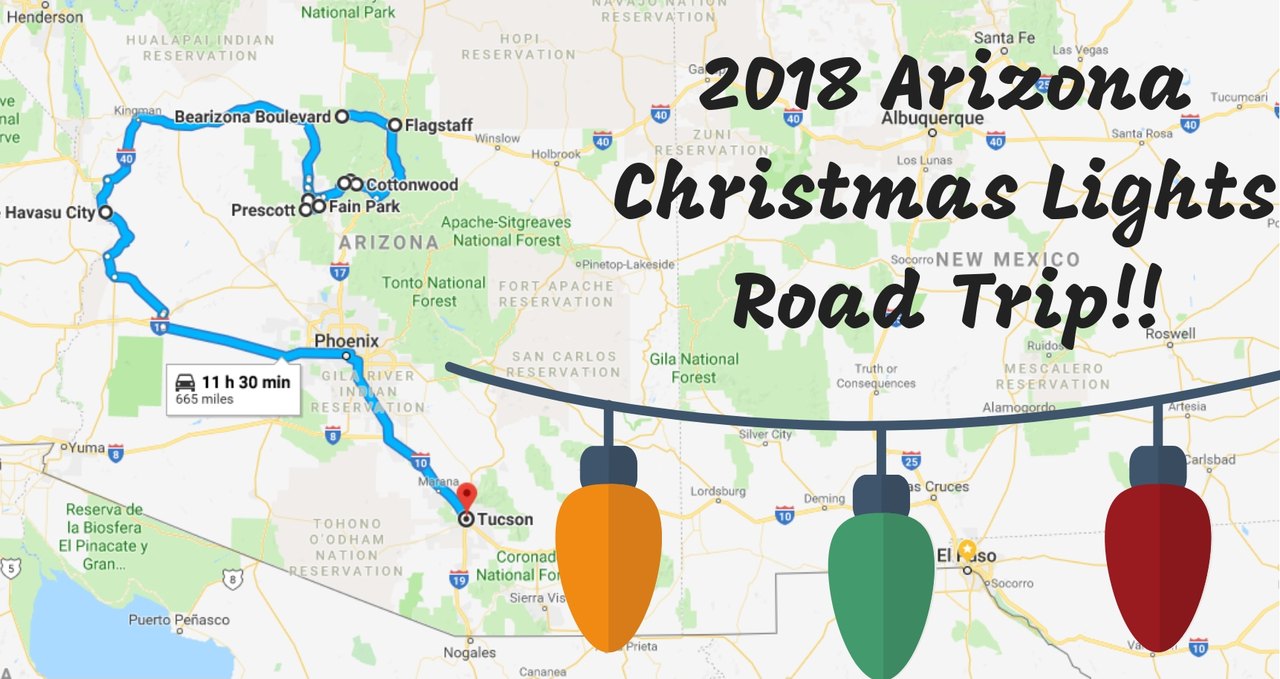 The Best 2018 Arizona Christmas Lights Road Trip