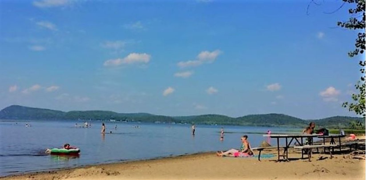 Sand Bar State Park Beach And Lake In Vermont Rivals The Coast
