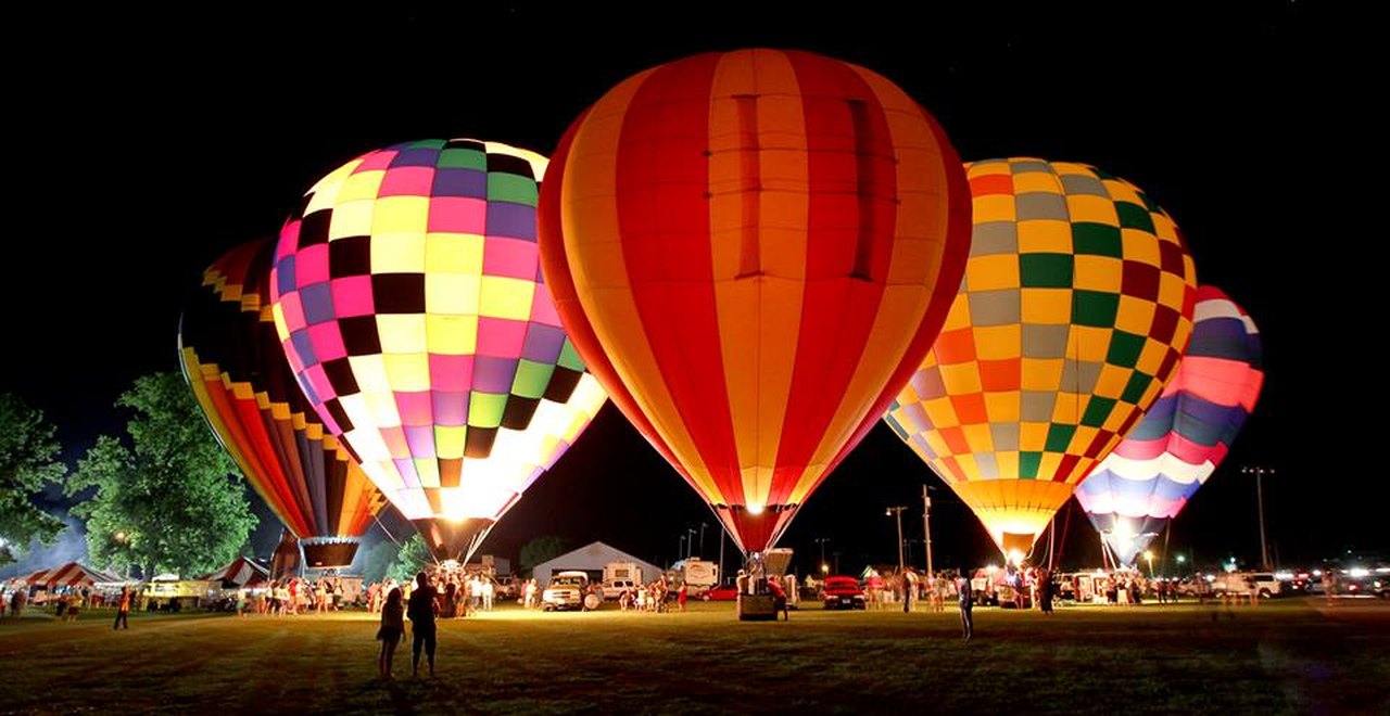 The 13th Annual Magical Hot Air Balloon Glow In Missouri You Can't Miss