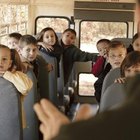 Comstock/Comstock/Getty Images Sitting quietly on the bus is an important field trip safety rule.