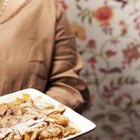 Thomas Northcut/Lifesize/Getty Images Apple crisp can be less hassle to bake than apple pie.