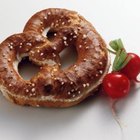 Eising/Photodisc/Getty Images Prepare yourself a frozen pretzel and cream cheese treat.