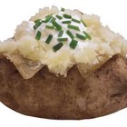 Comstock/Comstock/Getty Images A medium baked potato with the skin on provides you with 926 milligrams of potassium.
