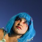 Thinkstock/Comstock/Getty Images Spraying wigs a new color makes a big statement.