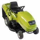 Stockbyte/Stockbyte/Getty Images Changing the battery in your lawn mower is not difficult, but caution is required.
