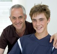 Jupiterimages/Pixland/Getty Images A teenager can choose, but the judge may overrule the teen's wishes.