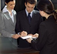 Thinkstock/Stockbyte/Getty Images Filing together typically requires that you've agreed to the terms of the divorce.