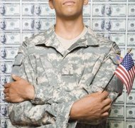 Jupiterimages/Creatas/Getty Images State courts can make service members pay alimony like civilians.