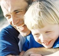 BananaStock/BananaStock/Getty Images Courts consider a parent's behavior when awarding placement and visitation.