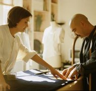 Getty Images/Photodisc/Getty Images Counterfeiting fashions or trademarks violates trademark law.