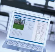 Comstock/Comstock/Getty Images The functionality of a website can be protected by a patent.