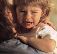 Comstock/Comstock/Getty Images Witnessing spousal abuse may be traumatic for children.