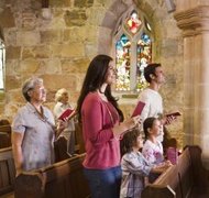 Jupiterimages/Polka Dot/Getty Images Most churches can be registered as nonprofit corporations.