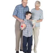 PhotoObjects.net/PhotoObjects.net/Getty Images Approximately 2 percent of U.S. children are raised by their grandparents.