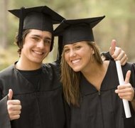 Comstock Images/Comstock/Getty Images Student loans acquired before marriage are not considered marital debt.