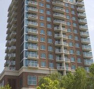 Jupiterimages/Comstock/Getty Images Your landlord may still evict you during bankruptcy if you are late paying rent.