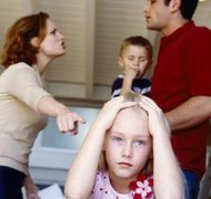 Goodshoot/Goodshoot/Getty Images Divorce can be stressful for the entire family.