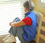 Jupiterimages/Comstock/Getty Images Displaced homemakers can come from a wide range of age groups, ethnicities and socio-economic backgrounds.