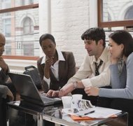 Comstock Images/Comstock/Getty Images A creation having more than one author may complicate copyright rights.