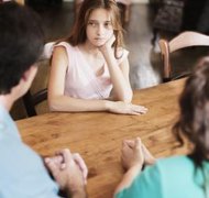 Jupiterimages/Brand X Pictures/Getty Images Parents share major decision-making responsibilities in a joint legal custody arrangement.