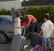 Jupiterimages/Polka Dot/Getty Images If you're involved in a divorce and you want to leave the state, you generally can't take your children with you.