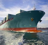 Stephen Schauer/Lifesize/Getty Images Copyright laws protect boat hull designs.