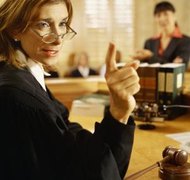 Stockbyte/Stockbyte/Getty Images Courts can censure an agent or revoke his authority.