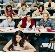 Digital Vision./Digital Vision/Getty Images U.S. law grants limited exceptions for educators and students to copy copyrighted material.