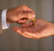 Stockbyte/Stockbyte/Getty Images A fraudulent conveyance occurs when you transfer property in anticipation of bankruptcy.
