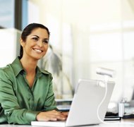 Stockbyte/Stockbyte/Getty Images You can complete your trademark registration electronically.