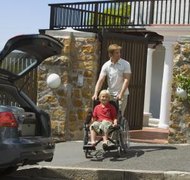 Goodshoot/Goodshoot/Getty Images You can place specially equipped vehicles into a trust for use by a disabled beneficiary.