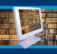 Dynamic Graphics Group/Dynamic Graphics Group/Getty Images Books in digital form still fall under federal copyright laws.