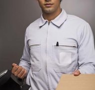 Jupiterimages/Goodshoot/Getty Images A private process server may serve divorce papers in Texas.