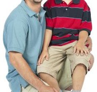 Hemera Technologies/PhotoObjects.net/Getty Images Child custody in all states is based upon the best interests of the children.