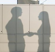 Siri Stafford/Lifesize/Getty Images A handshake is enough to form a legal partnership.