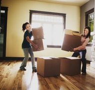 Jupiterimages/Brand X Pictures/Getty Images A parent can't move out of Texas in the middle of a custody fight without permission.