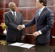 Creatas Images/Creatas/Getty Images The buy a copyright, you must negotiate with the copyright holder.