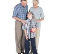 PhotoObjects.net/PhotoObjects.net/Getty Images In rare cases, grandparents may be awarded custody of grandchildren.