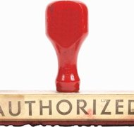 Zedcor Wholly Owned/PhotoObjects.net/Getty Images Be careful to whom you give the stamp of your authority.